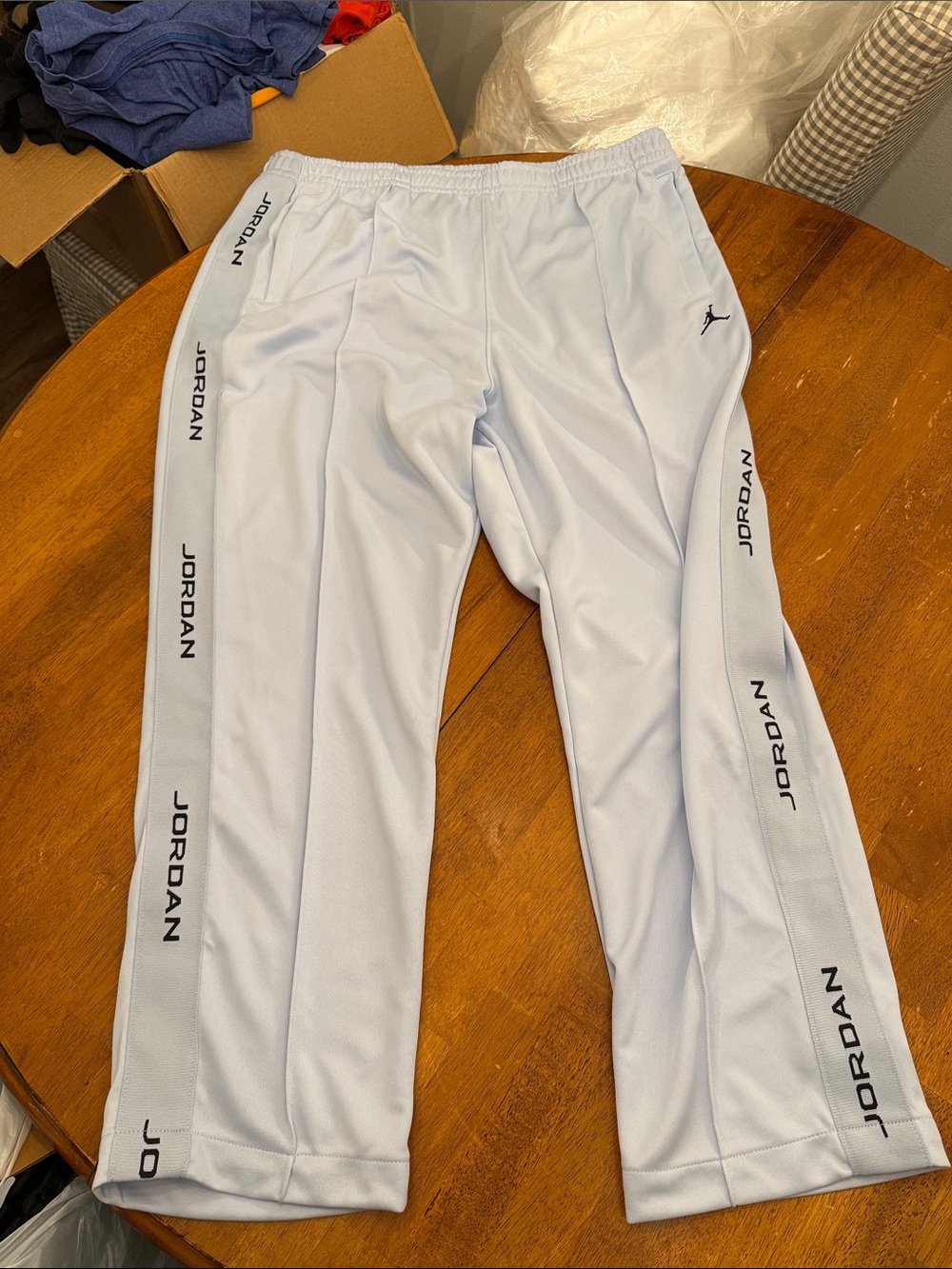 NWT Nike Air Jordan Essentials Men's Large Track Pants Hydrogen Blue xxxl